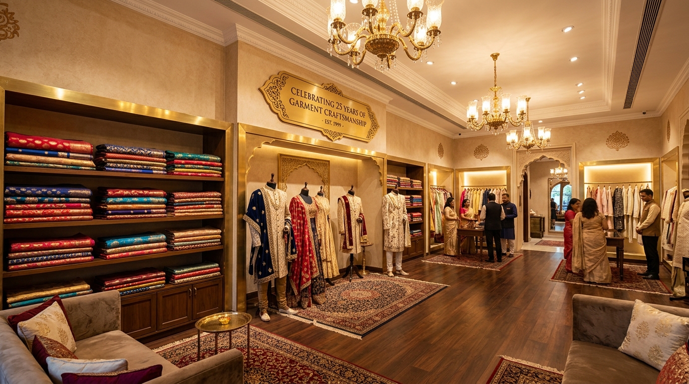 Inside Rajdhani Garment Junction Malegaon Showroom